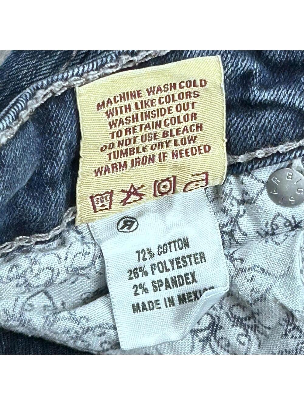 Big Star Womens Kayla Straight Jeans Size 25 R Legendary Blue 5-Pockets Denim - Picture 10 of 15
